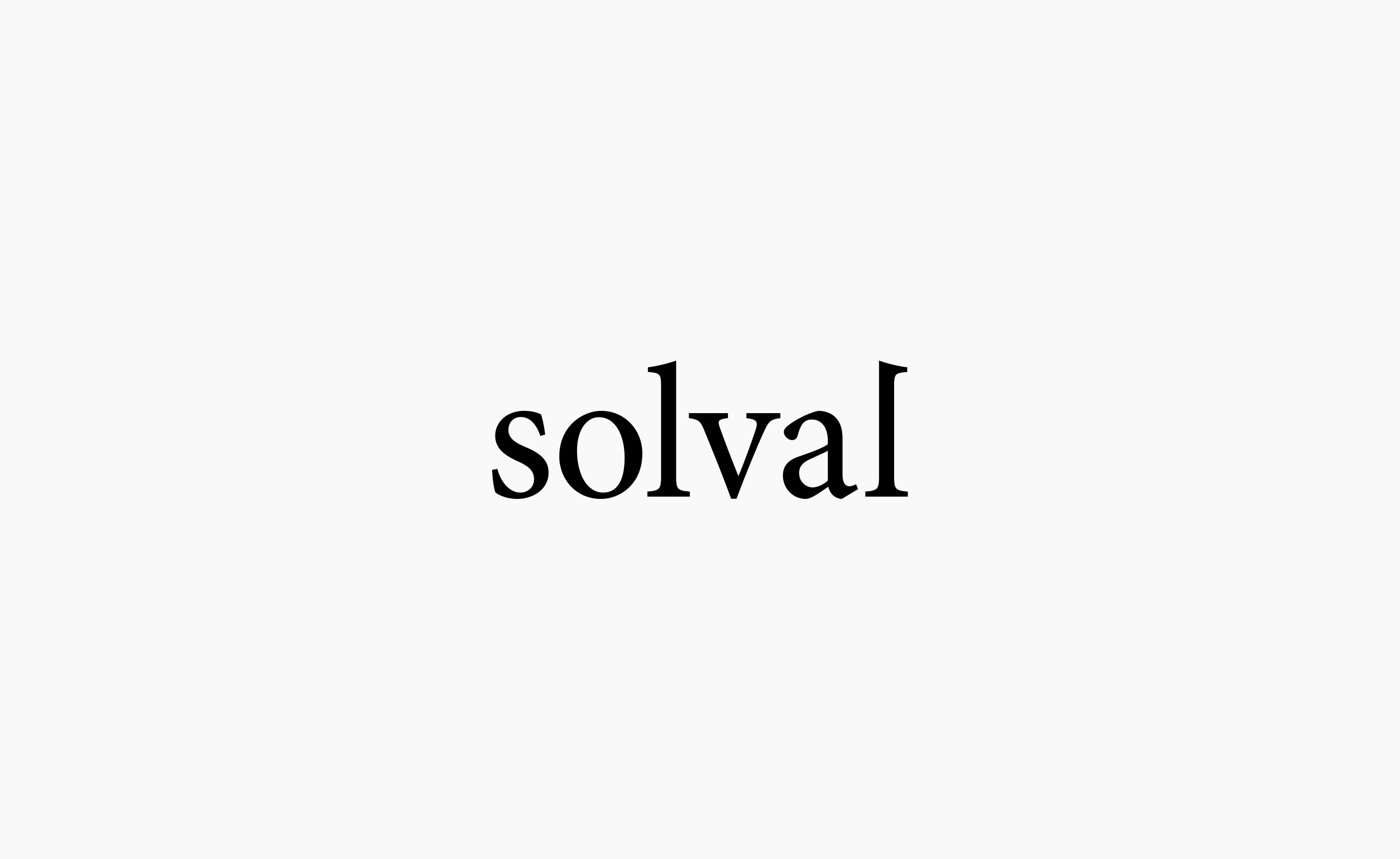 Logo Design Solval